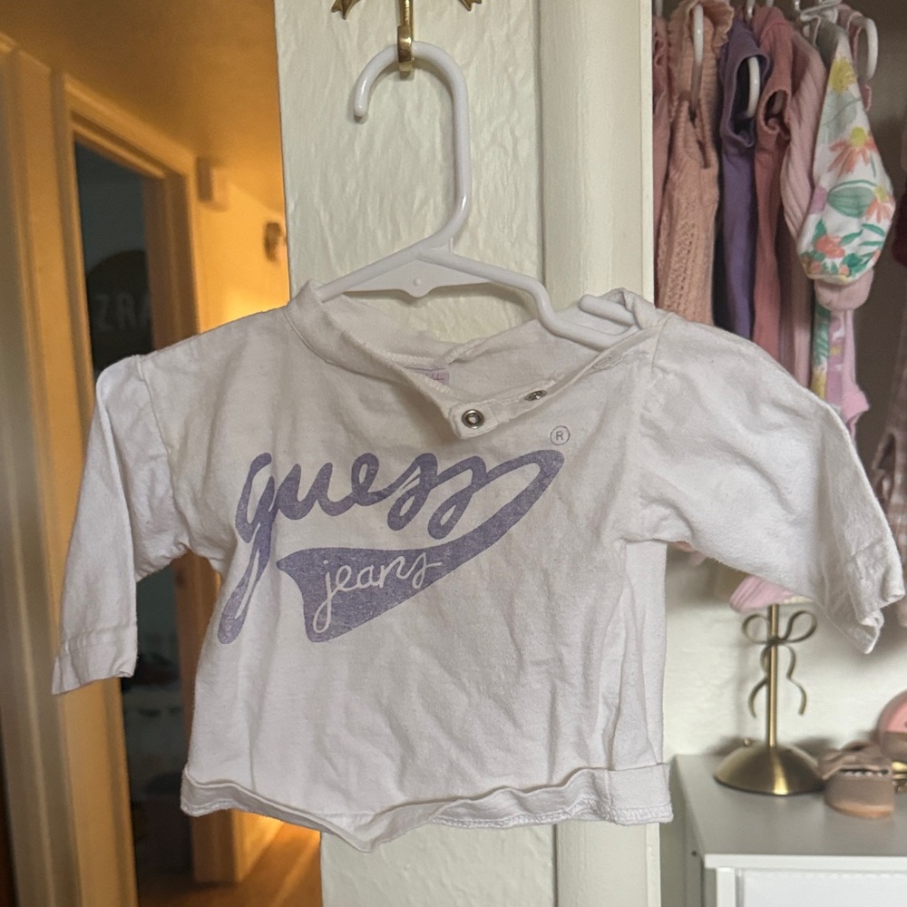 Vintage baby guess shirt from the year 2000